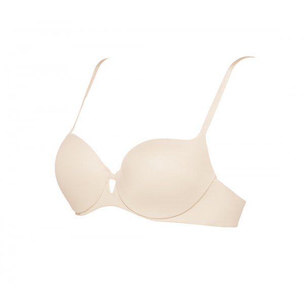 YAMAMAY® PRINCIPESSA Padded Balcony Bra in Different Cup Sizes,  cream-coloured : : Fashion